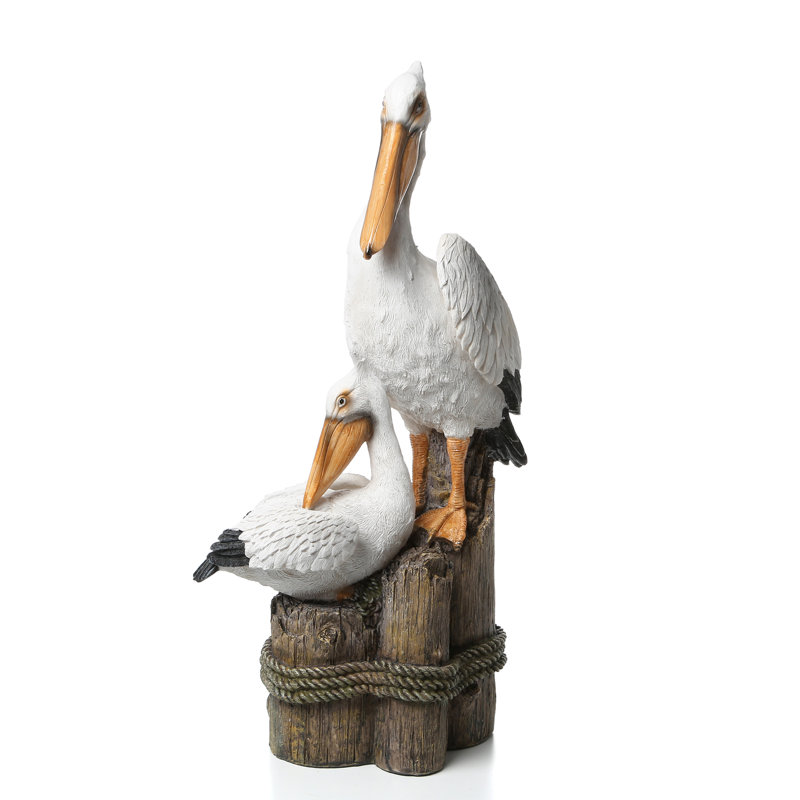 Design Toscano Ocean's Perch Pelican Statue & Reviews Wayfair