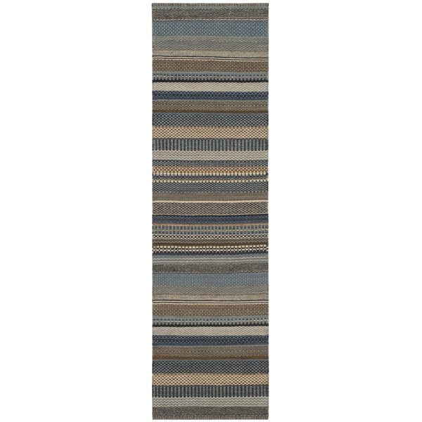 Safavieh Kilim HandTufted Wool Blue Area Rug & Reviews Wayfair