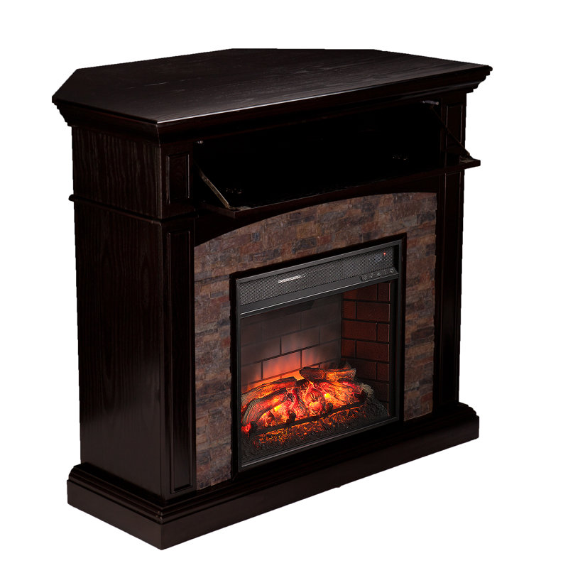 Garmon Boxwood Corner Infrared Media Electric Fireplace & Reviews