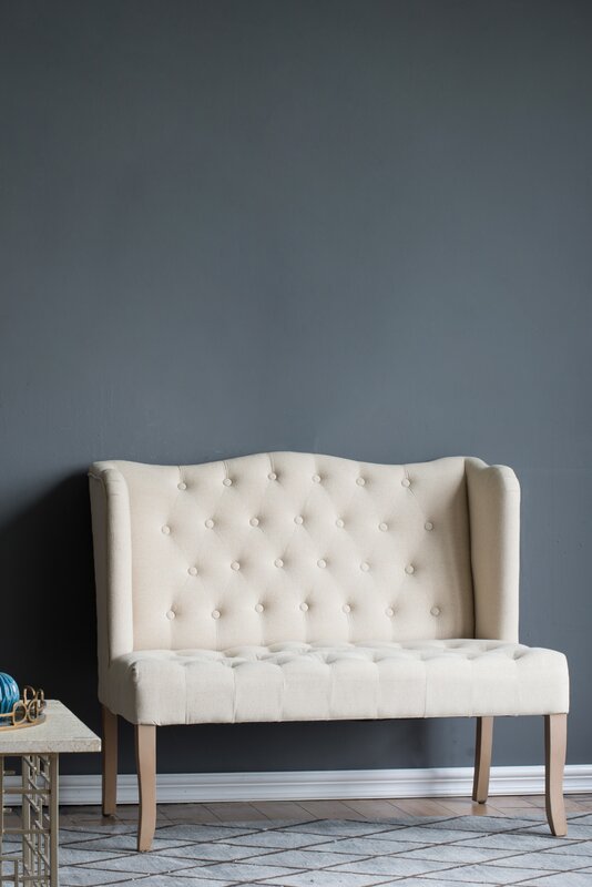 A&B Home Tufted Upholstered Loveseat & Reviews | Wayfair.ca