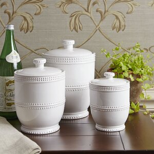 Milford 3 Piece Kitchen Canister Set