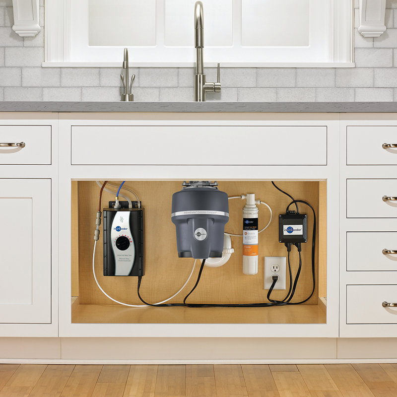 InSinkErator Evolution Compact 3/4 HP Continuous Feed Garbage Disposal with Soundseal Technology