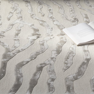 Animal Print Rugs You Ll Love Wayfair Ca Dodgson Hand Tufted Grey Ivory Area Rug