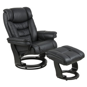 Relaxsessel Clarisa mit Fußhocker von Orren Ellis
