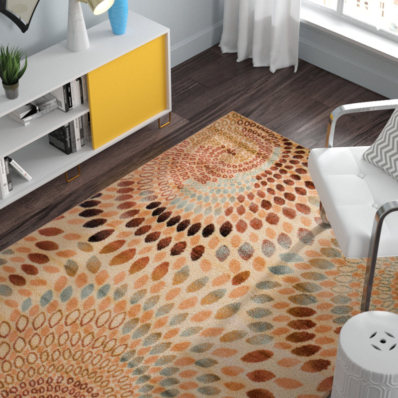 Zipcode Design Saltsman Swirl Area Rug & Reviews Wayfair