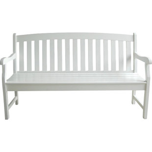 White Outdoor Benches You Ll Love Wayfair Quickview