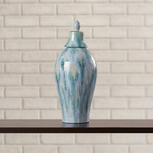 Dripped Ceramic Decorative Urn