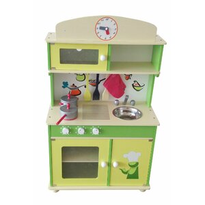My Cute Wooden Play Kitchen