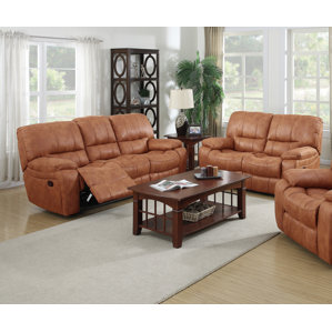 Orleans 2 Piece Leather Living Room Set by Living In Style