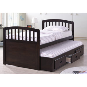 Twin Captain Bed with Trundle Bed