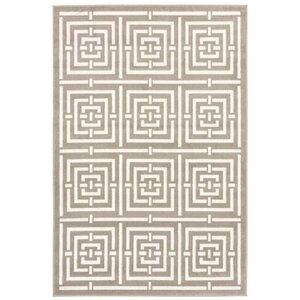 Ayia Maze White/Gray Area Rug