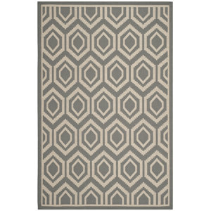 Catharine Anthracite / Beige Indoor / Outdoor Area Rug