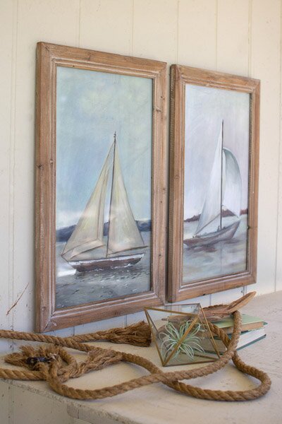 sailboat prints framed