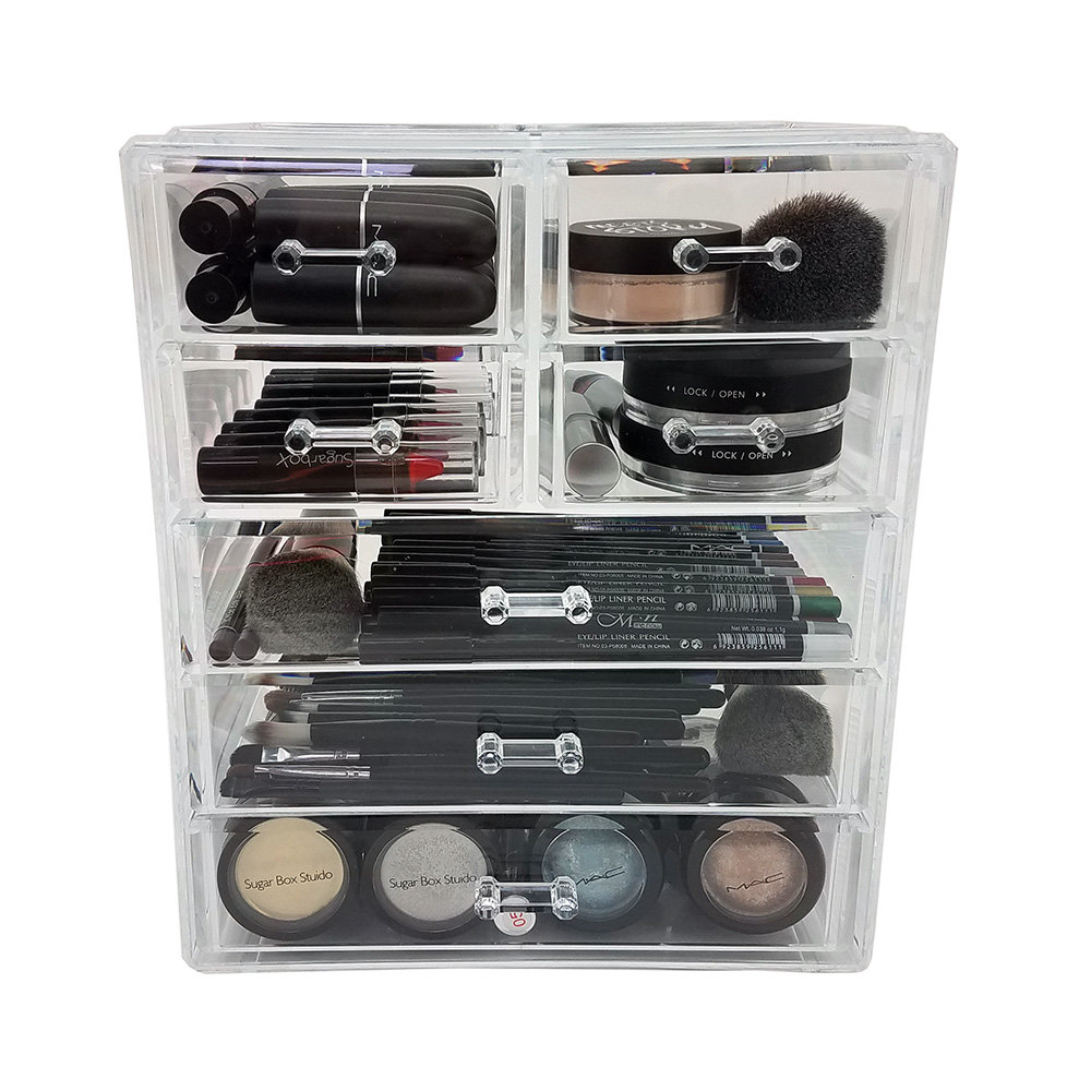 Vandue Corporation Zoe 7 Drawer Cosmetic Jewelry Organizer Wayfair