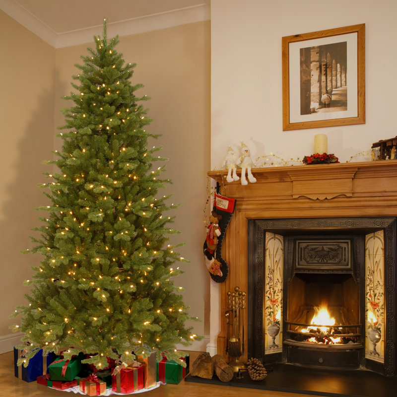 national tree co sheridan spruce memory shape tree with