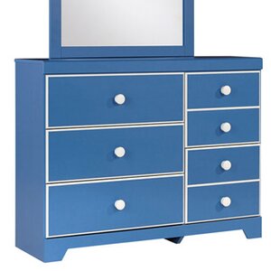 Bronilly 5 Drawer Double Dresser