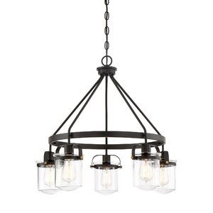 Burroway 5-Light Candle-Style Chandelier