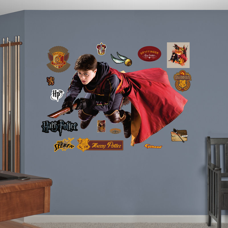 Fathead Harry Potter Quidditch Seeker Peel and Stick Wall Decal Wayfair