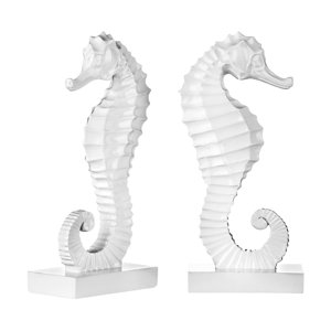 2-tlg. Buchstützen Seahorse von Castleton Home