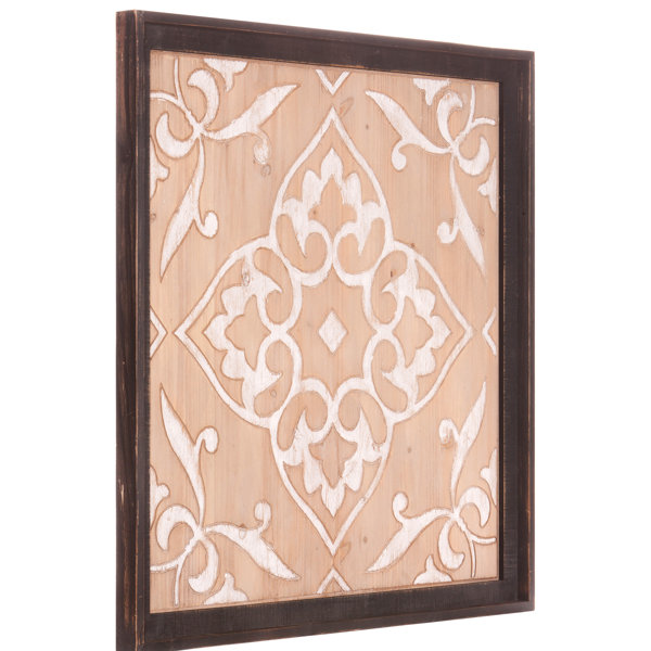 Carved Wood Medallion Wall Art Wayfair