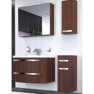 bad11® 90 cm Wandmontierter Waschtisch Dante mi..