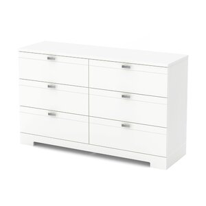 Reevo 6 Drawer Double Dresser