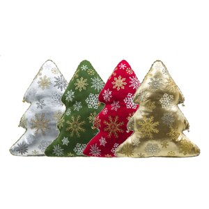 Holiday Tree Throw Pillow (Set of 4)