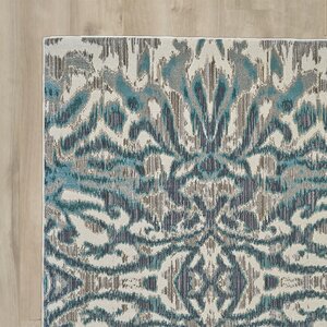 Sutton Place Aqua/Haze Area Rug