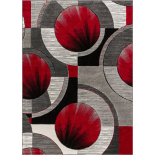 Well Woven Area Rugs You Ll Love Wayfair Yolo Red Gray Area Rug By Well Woven