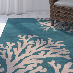 Granger Wool Hand Tufted Blue & Ivory Area Rug
