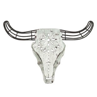 White Animal Head Wall Decor Wayfair Metal Bull Animal Head Wall Décor