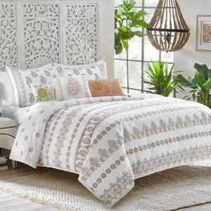 Marielle 100% Cotton Reversible Duvet Set