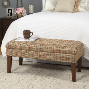 Birkett Decorative One Seat Bench with Storage