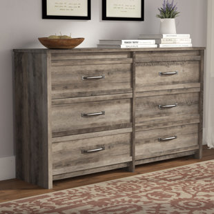 Pewter Dresser Wayfair Donovan 6 Drawer Double Dresser