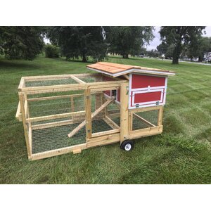 The Bertha Chicken Coop with Nesting Box