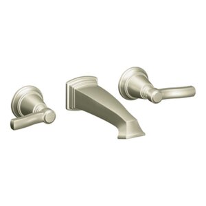 Rothbury Double Handle Wall Mount Bathroom Faucet