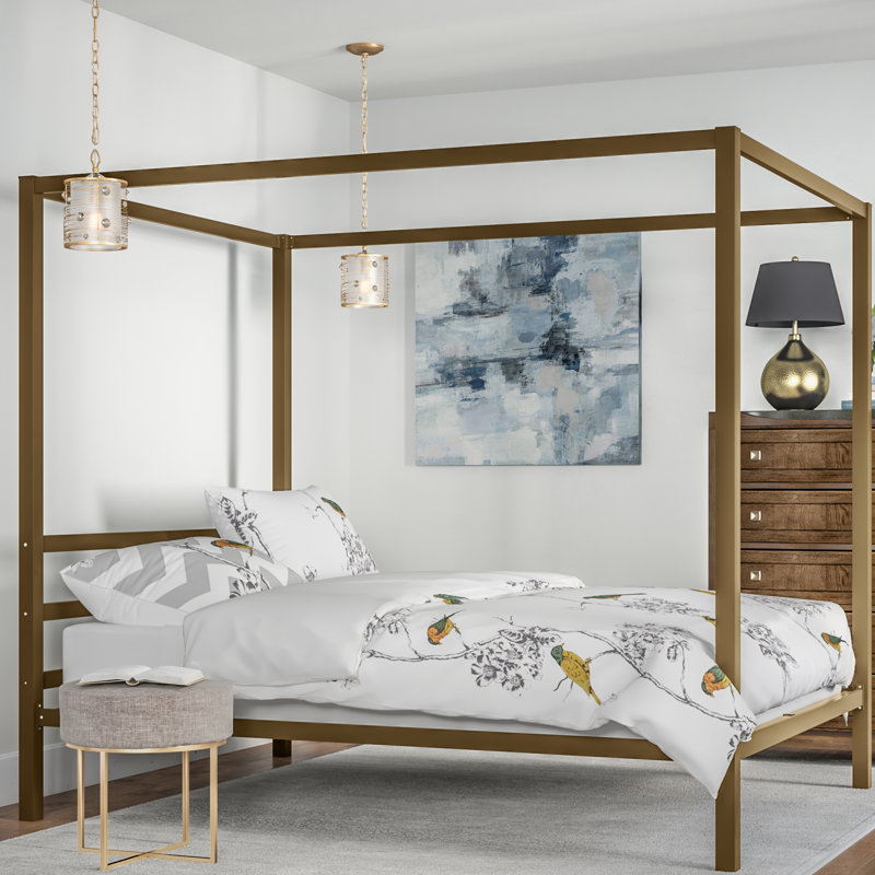 Mercer41 Stanley Canopy Bed Reviews Wayfair Stanley Canopy Bed