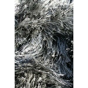 Silk Hand-Woven Gray Area Rug