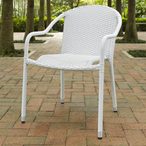 Belton Stacking Patio Dining Chair (Set of 4)