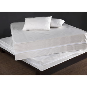 Bed Bug & Dust Mite Control Complete Bed Hypoallergenic Waterproof Mattress Protector Set by PermaShield