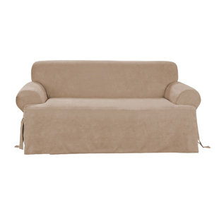 T Cushion Sofa Slipcovers You Ll Love Wayfair T Cushion Sofa Slipcover