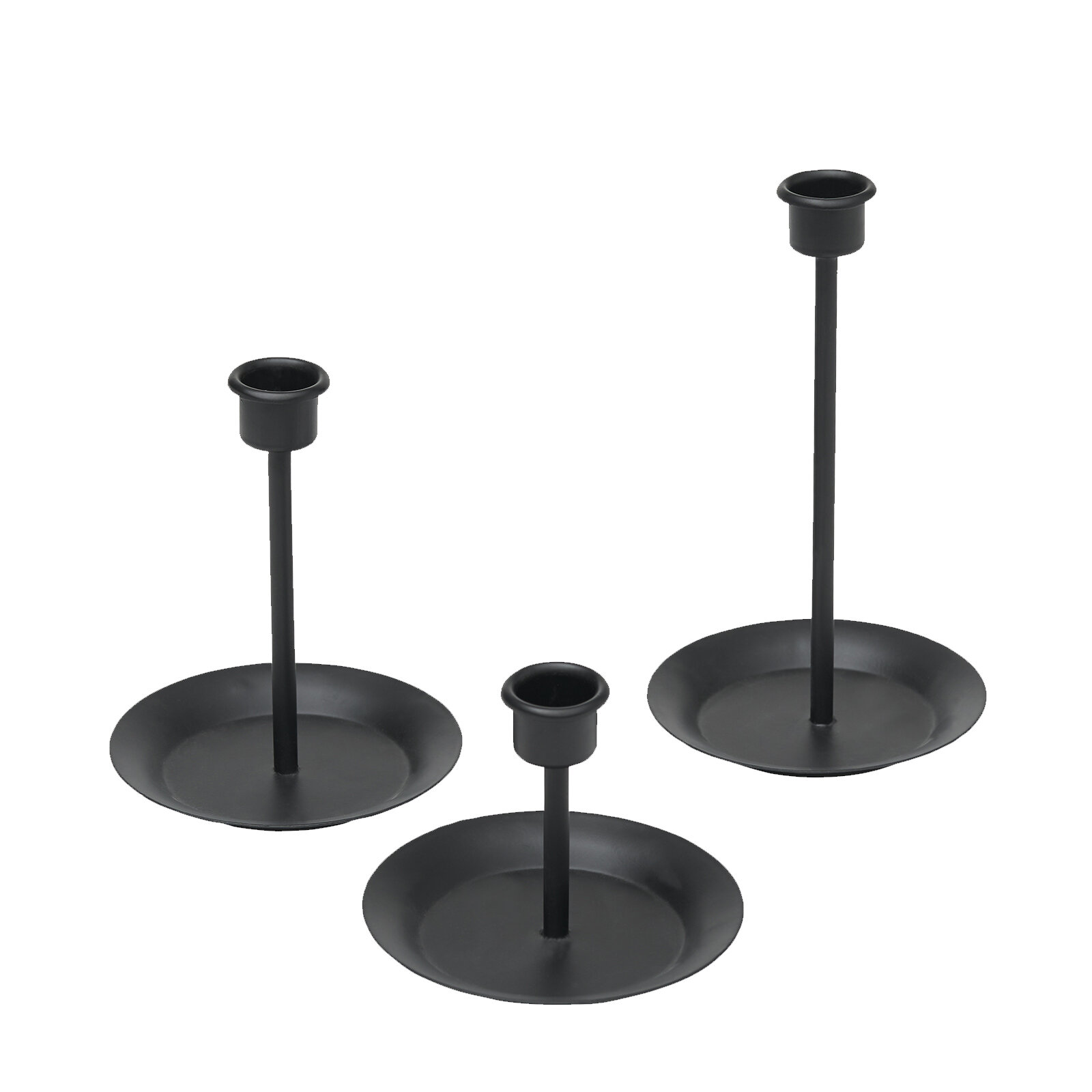 3 Piece Taper Candlestick Set