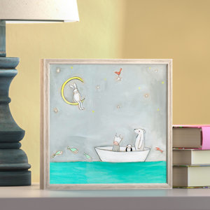Carmen 'Delightful Dreamers' by Creative Thursday by Marisa Framed Painting Print on Canvas