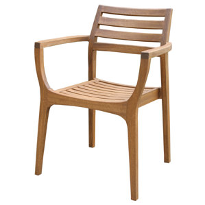Mallie Stacking Chair (Set of 4) by Beachcrest Home