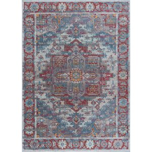 Dominick Transitional Oriental Cream Area Rug