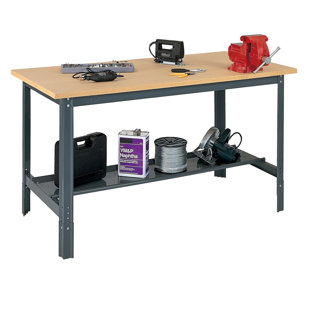 View Economy Adjustable Height Wood Top