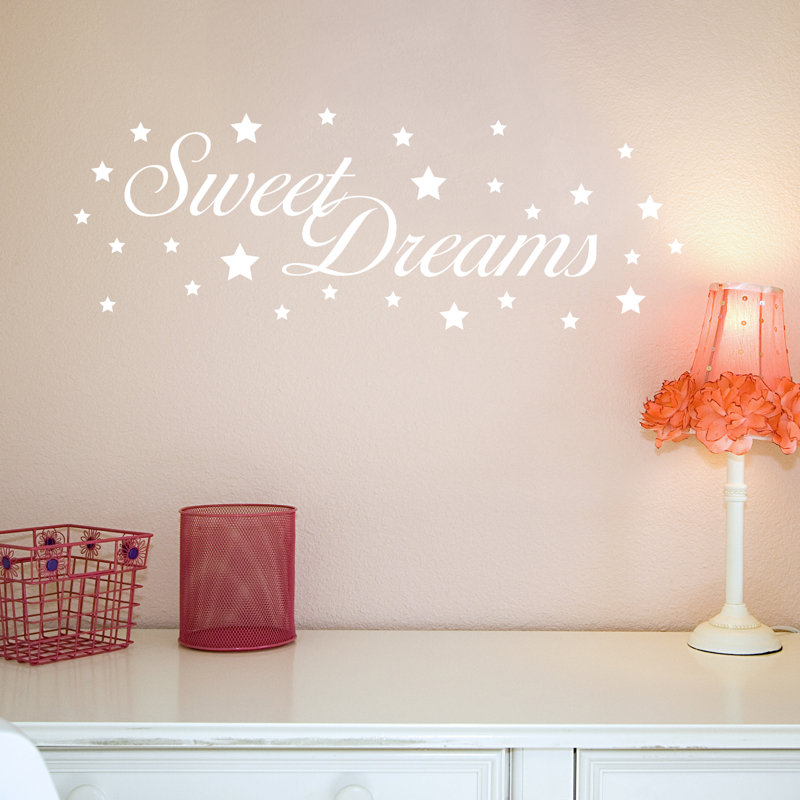 Nutmeg Wall Stickers Sweet Dreams Wall Sticker Wayfair.co.uk