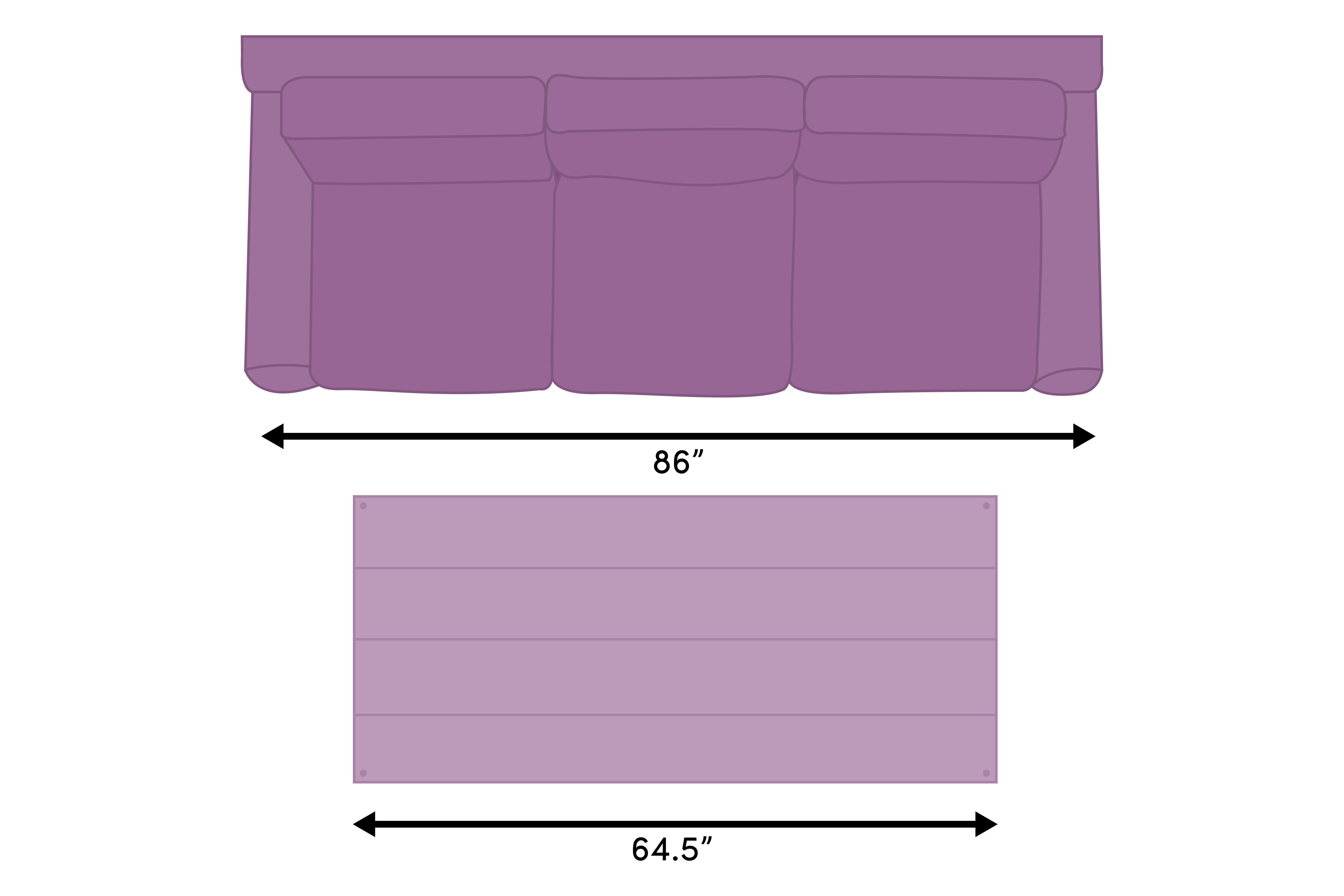 Coffee Table Size Guide Wayfair