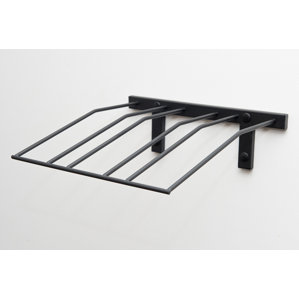 Metal Wall Mounted Wine Bottle Rack by..