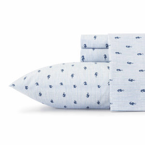 Nautical Stone Harbor Stripe 180 Thread Count Sheet Set